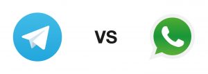 confronto WhatsApp Vs. Telegram
